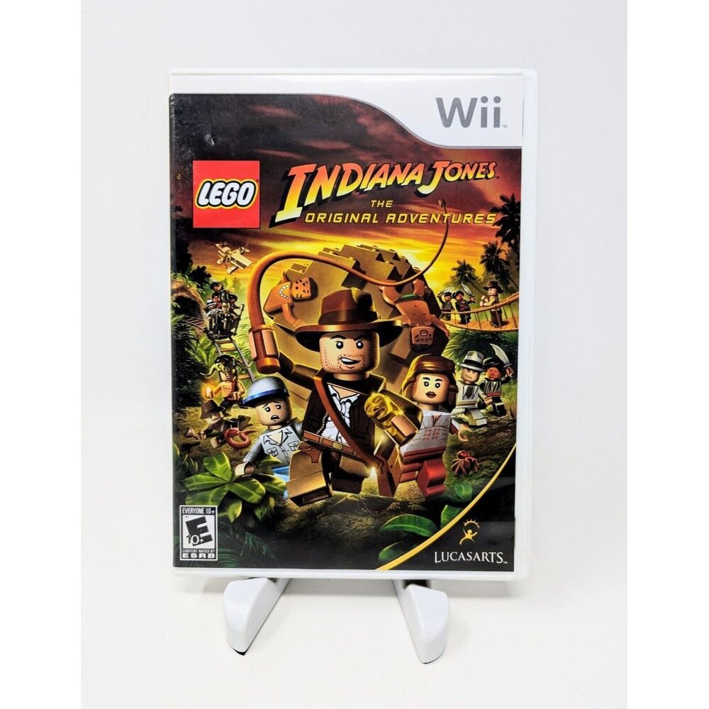 LEGO Indiana Jones The Original Adventures ~ Nintendo Wii Authentic Tested Works